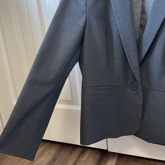 GREY ANN KLEIN SUIT JACKET - Picture 6 of 7